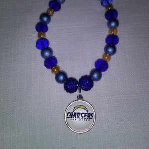 Football Team Beaded Bracelet